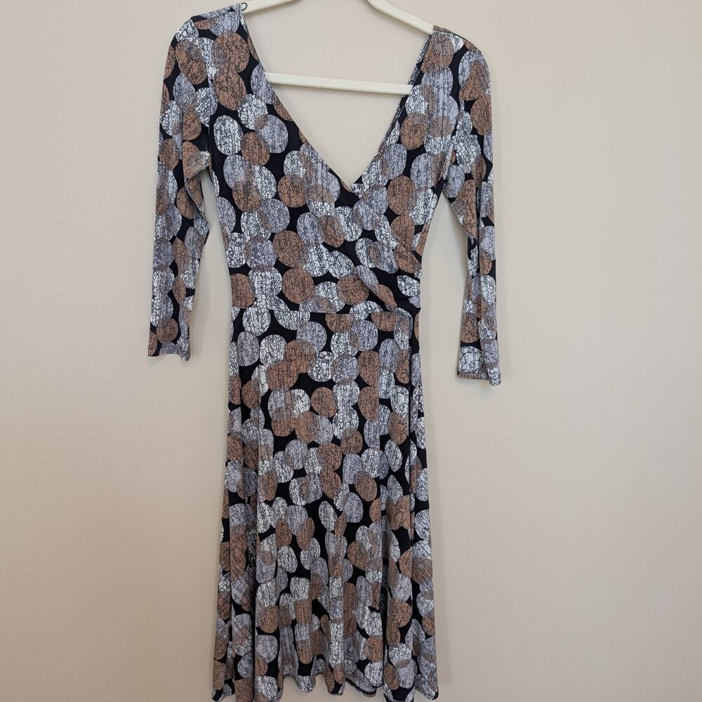 London Times crossover bust dress size 6 EUC